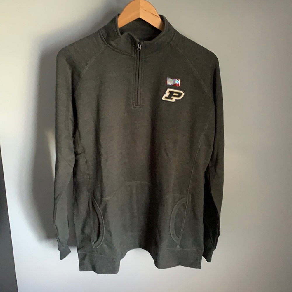NWT Ouray 1/4 Zip Padres Grey Sweater